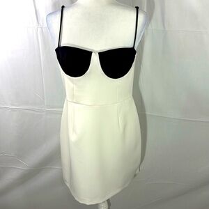 Gianni Bini Elegant Black and White Women's Dress Size 6